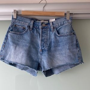Denim forum shorts